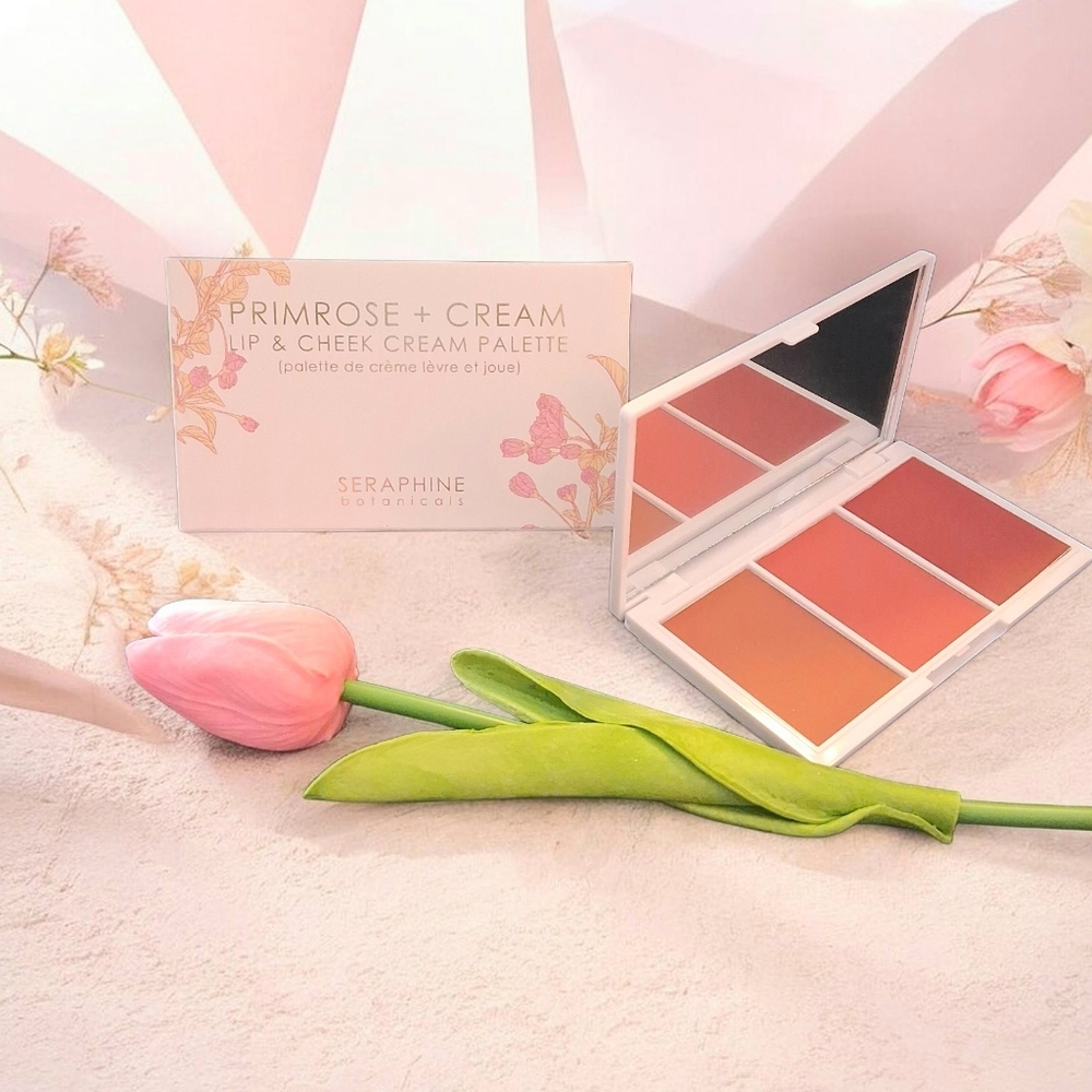 Seraphine Botanicals Lip & Cheek Cream Palette